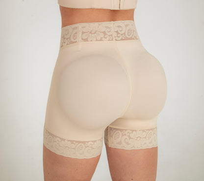 Trendy Control Shorts with BBL Effect - 201241