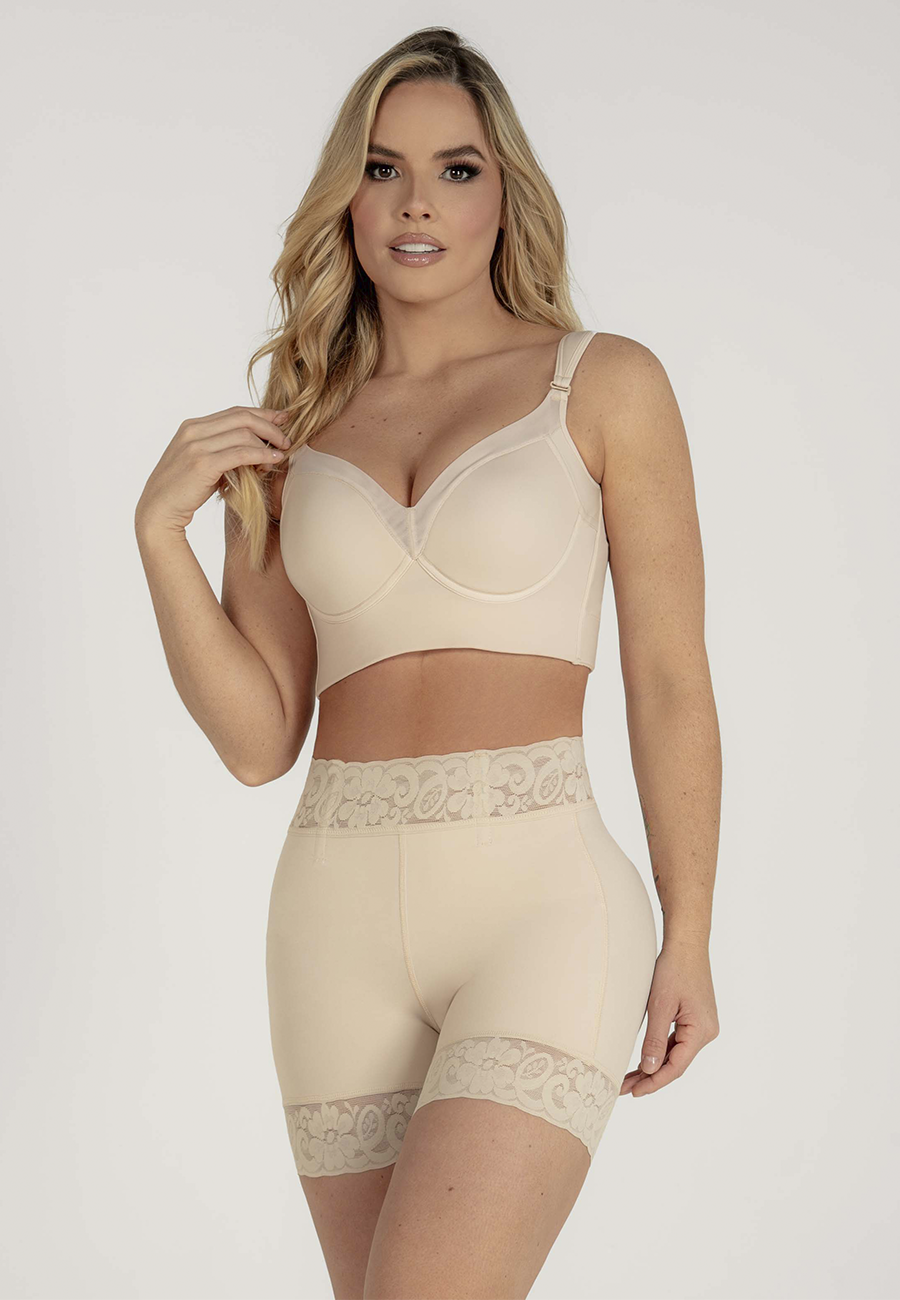 Shorts Control Trendy con Efecto Burbuja - 201241