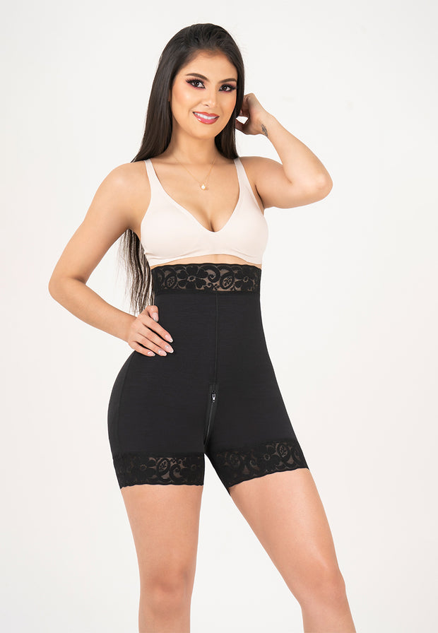 High-Waist Brazilian Lift Control Shorts - 201243